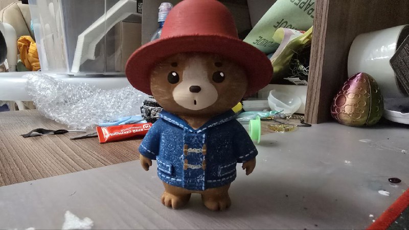 Медвежонок Паддингтон (Paddington Bear). Выполнен на заказ.