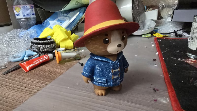Медвежонок Паддингтон (Paddington Bear). Выполнен на заказ.
