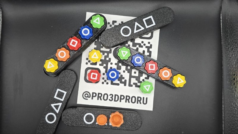 Не удержались от трендов и напечатали ограниченную партию игры гонжи (gonggi) из сериала "Игра в кальмара". Сыграем?