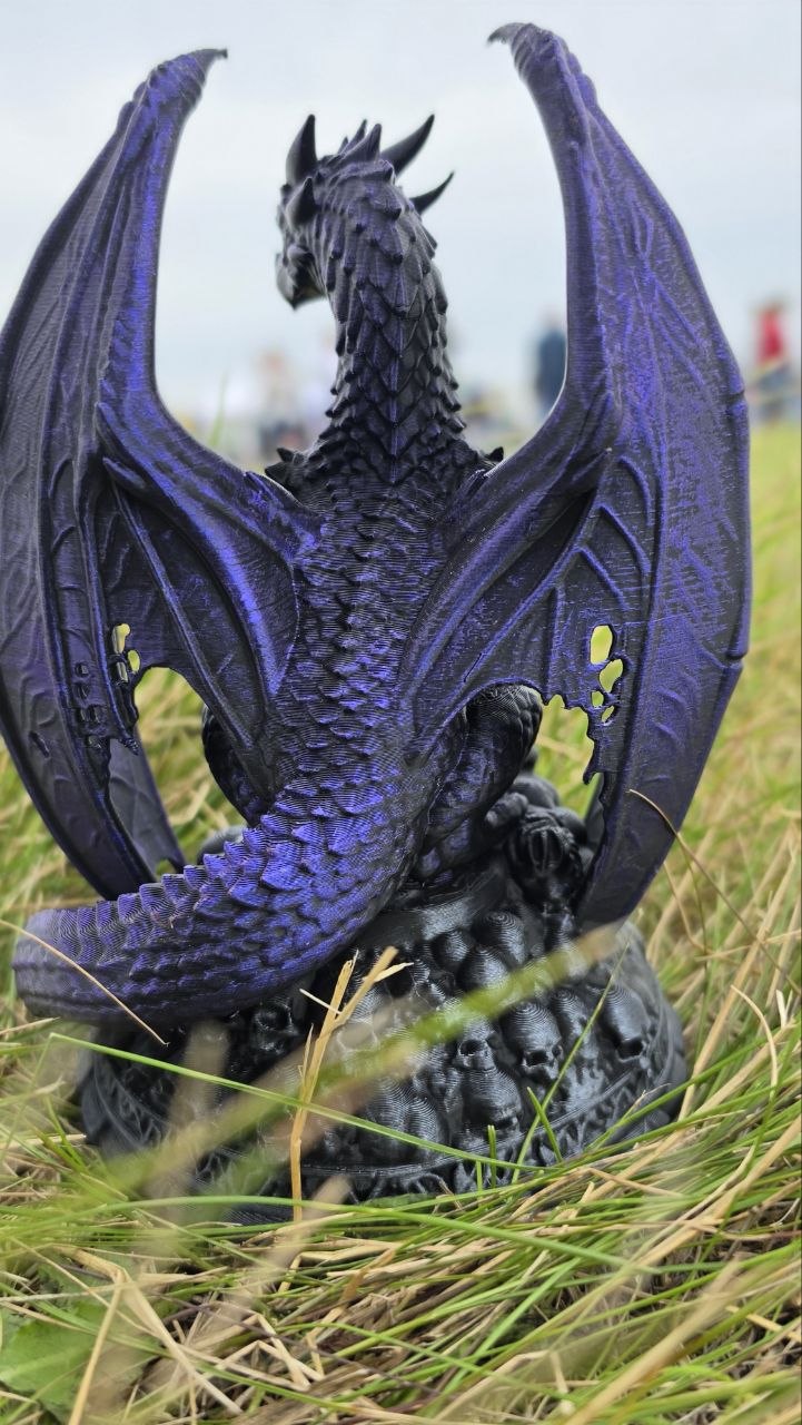 ​🐉 Хранитель горы черепов — новая работа от pro3dproru!