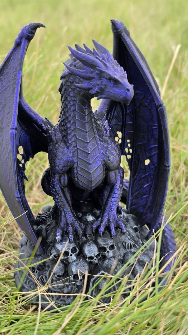 ​🐉 Хранитель горы черепов — новая работа от pro3dproru!